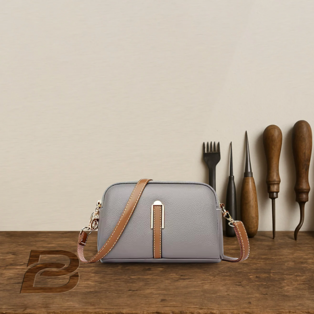 BIKUUL | Premium Leder Sling Geldbörse
