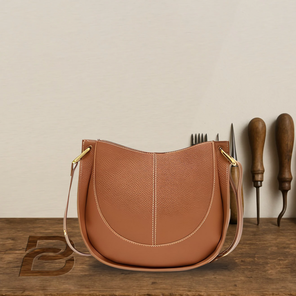 BIKUUL | Crossbody aus weichem, gemustertem Leder