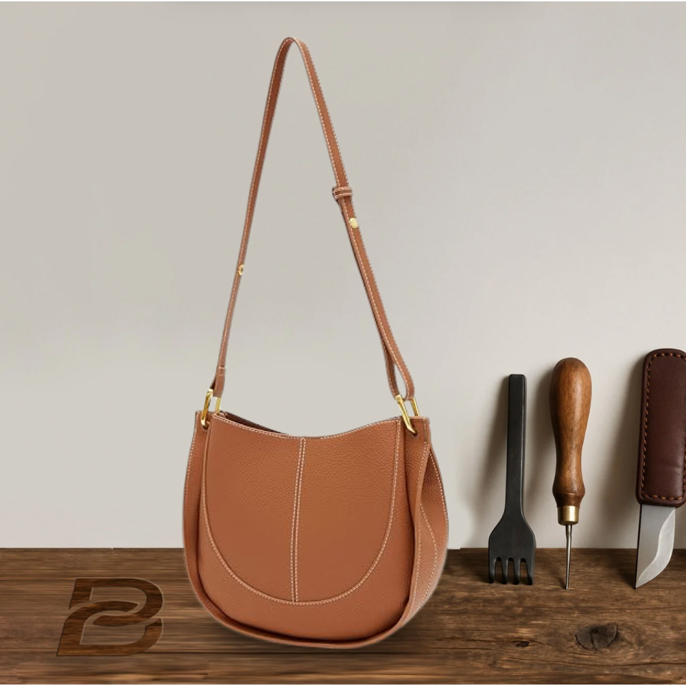 BIKUUL | Crossbody aus weichem, gemustertem Leder