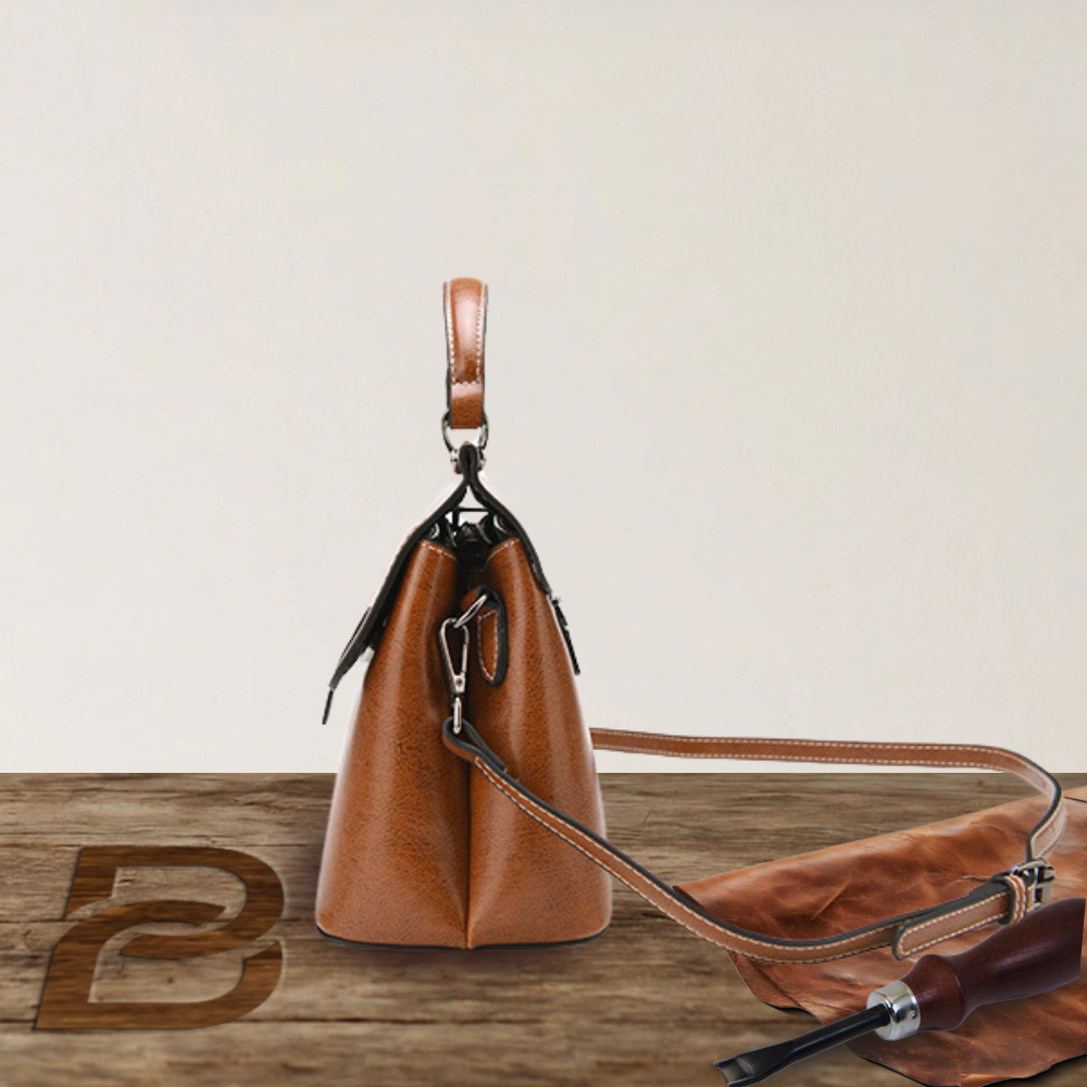 BIKUUL | Eleganter Schulranzen aus Glattleder