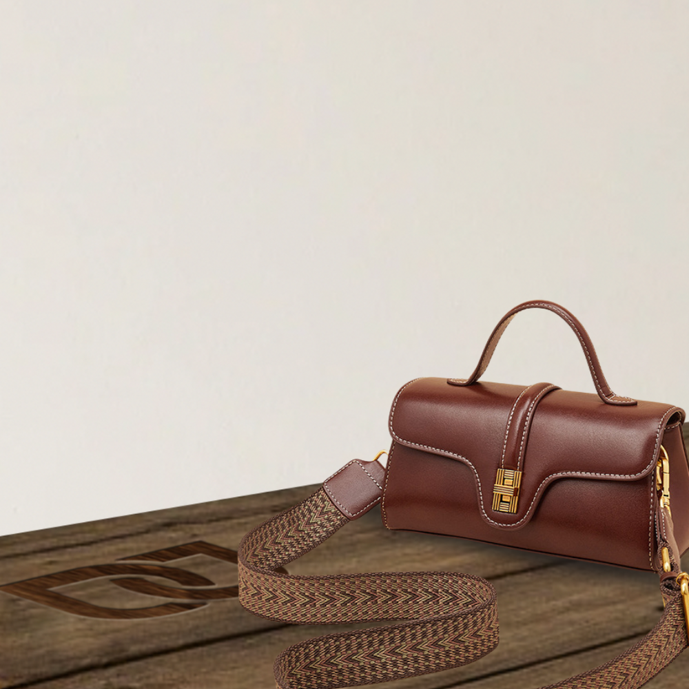 BIKUUL | Premium Vintage Leder Sling Geldbörse