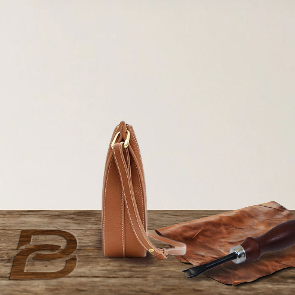 BIKUUL | Crossbody aus weichem, gemustertem Leder