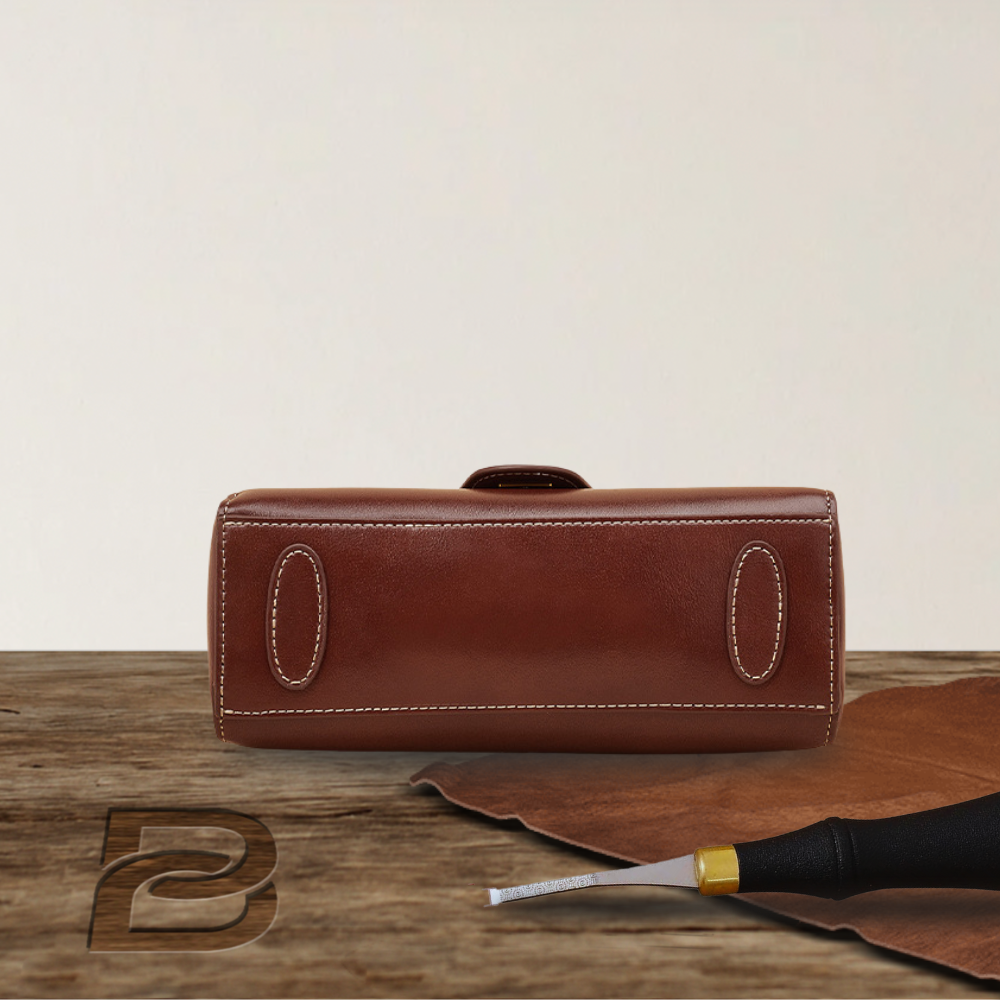 BIKUUL | Premium Vintage Leder Sling Geldbörse