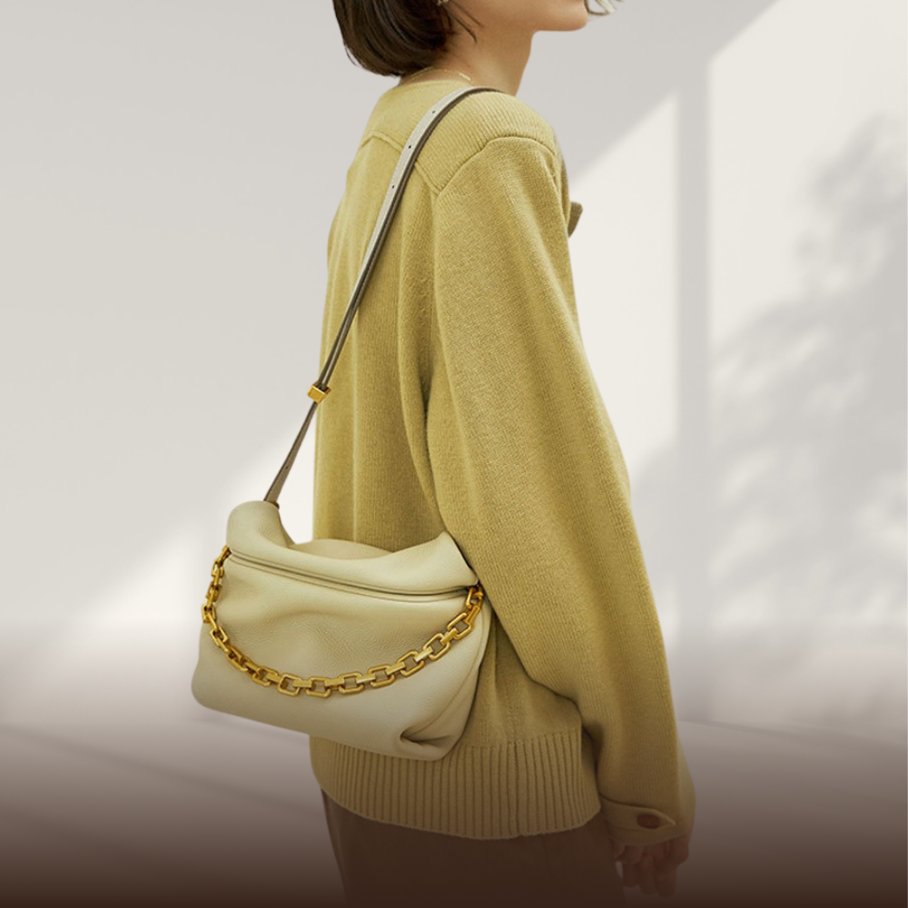 BIKUUL | Elegante Umhängetasche mit Kette