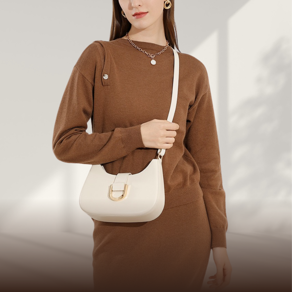 BIKUUL | Stilvolle U-förmige Schnalle Crossbody Handtasche
