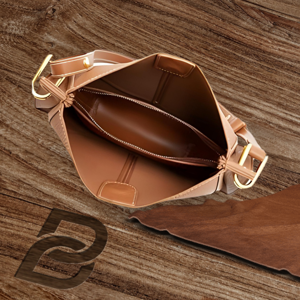BIKUUL | Crossbody aus weichem, gemustertem Leder