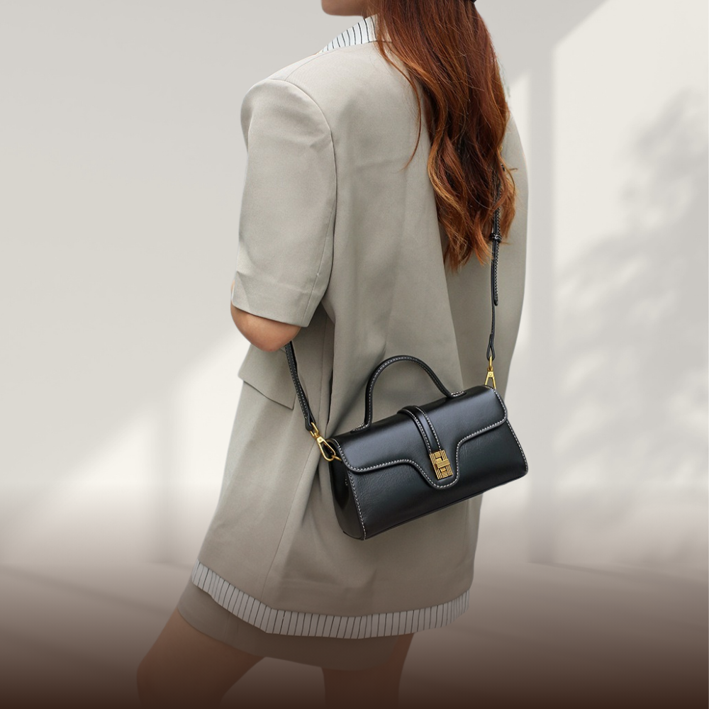 BIKUUL | Premium Vintage Leder Sling Geldbörse
