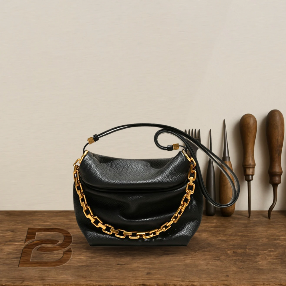 BIKUUL | Elegante Umhängetasche mit Kette