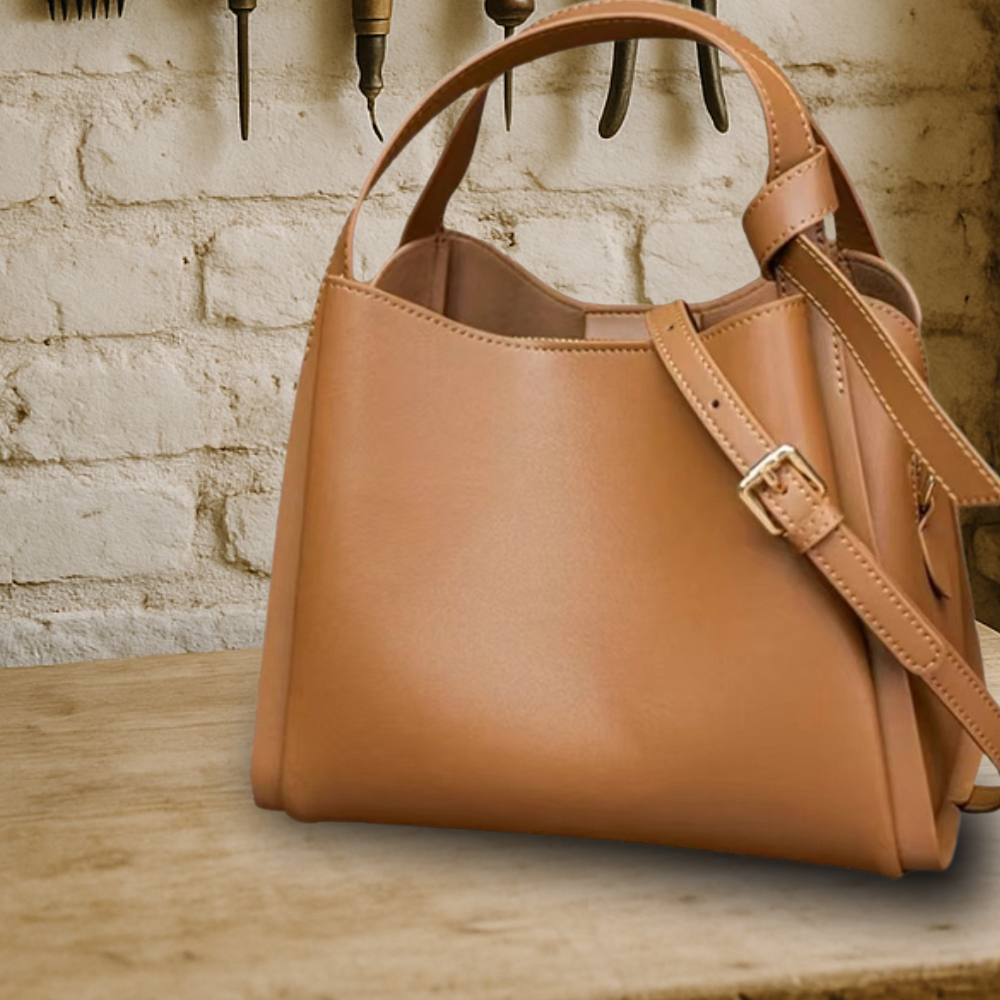 BIKUUL | Top Handle Leder Satchel