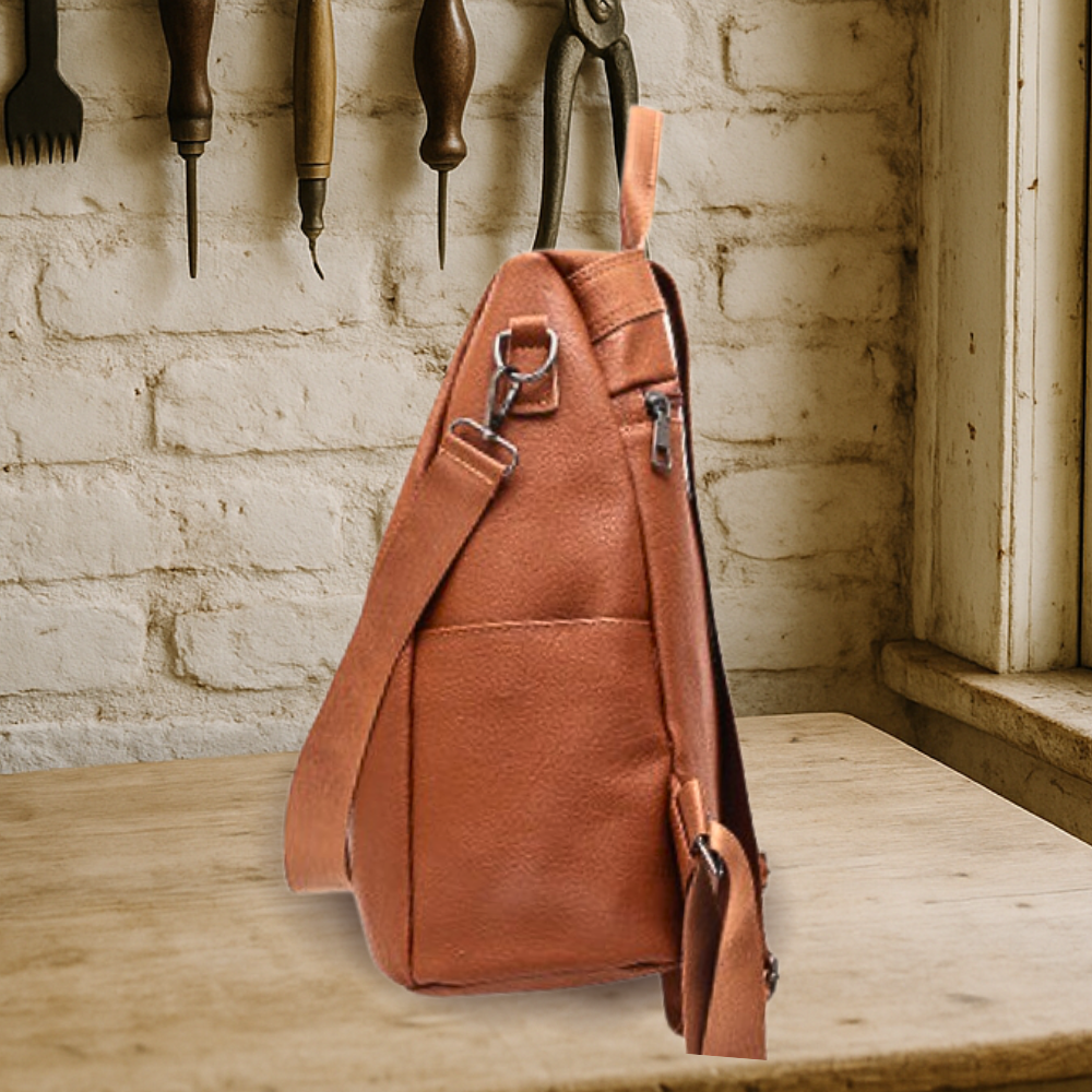 BIKUUL | Weicher Premium-Lederrucksack