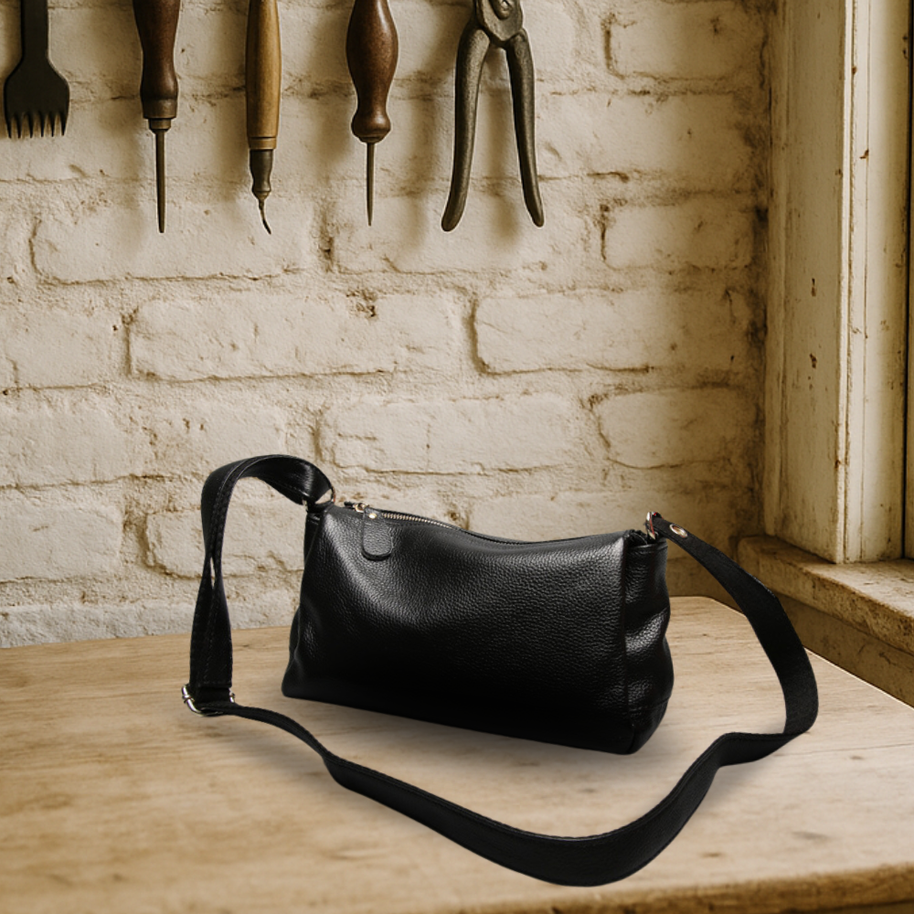 BIKUUL | Simply Chic Leder Zwei-Wege-Tasche