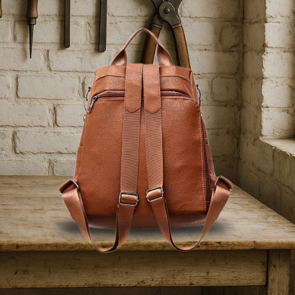 BIKUUL | Weicher Premium-Lederrucksack