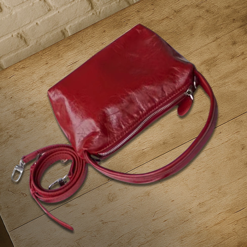 BIKUUL | Strukturierte & schicke Ledertasche