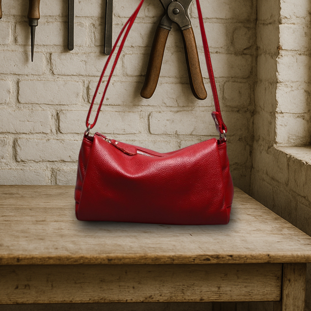 BIKUUL | Simply Chic Leder Zwei-Wege-Tasche