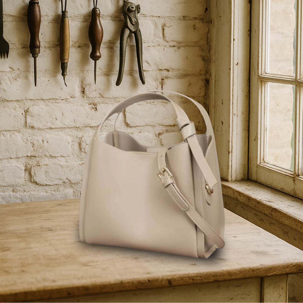 BIKUUL | Top Handle Leder Satchel