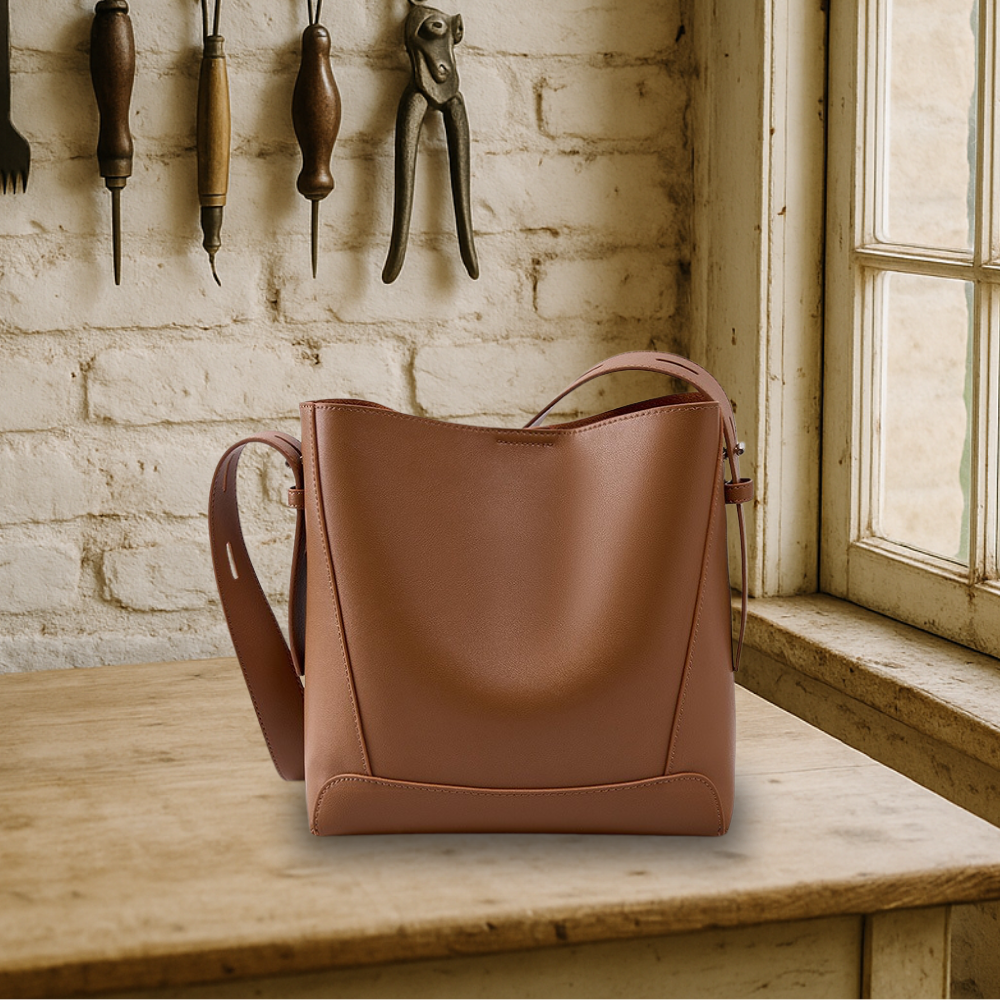 BIKUUL | Soft Slouchy Leder Umhängetasche