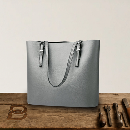 BIKUUL | Klassische und elegante Tote Bag aus Leder