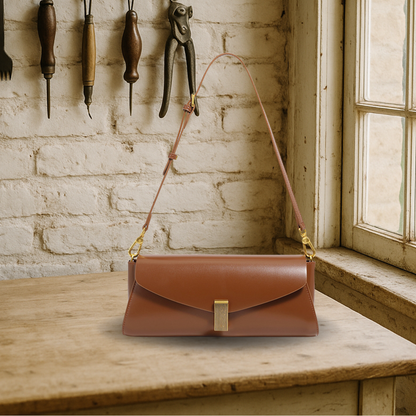 BIKUUL | Schlanke elegante Baguette aus echtem Leder