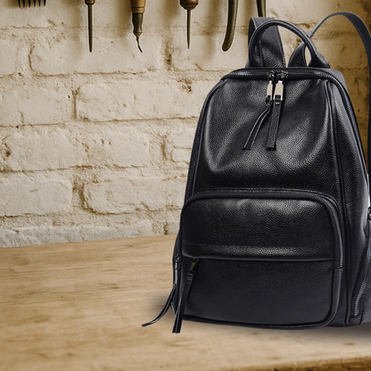 BIKUUL | Klassischer handgefertigter Lederrucksack