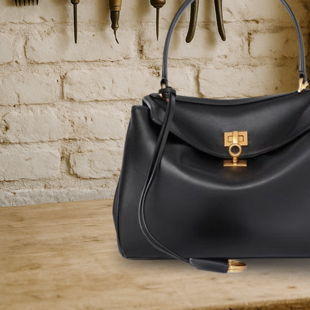BIKUUL | Classic Premium Schwarz Handtasche