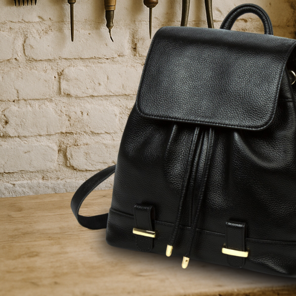 BIKUUL | Moderner Vollnarbenleder-Rucksack