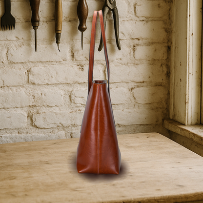 BIKUUL | Shoppertasche aus klassischem Glattleder