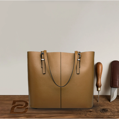 BIKUUL | Klassische und elegante Tote Bag aus Leder