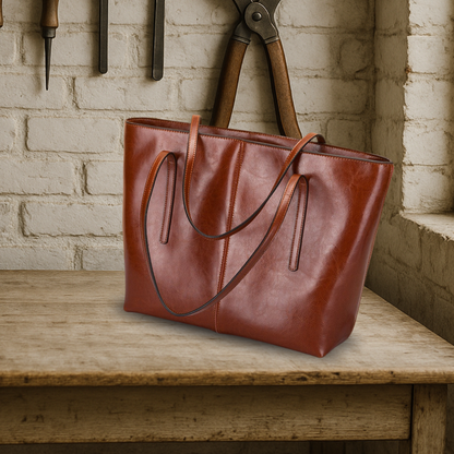 BIKUUL | Shoppertasche aus klassischem Glattleder