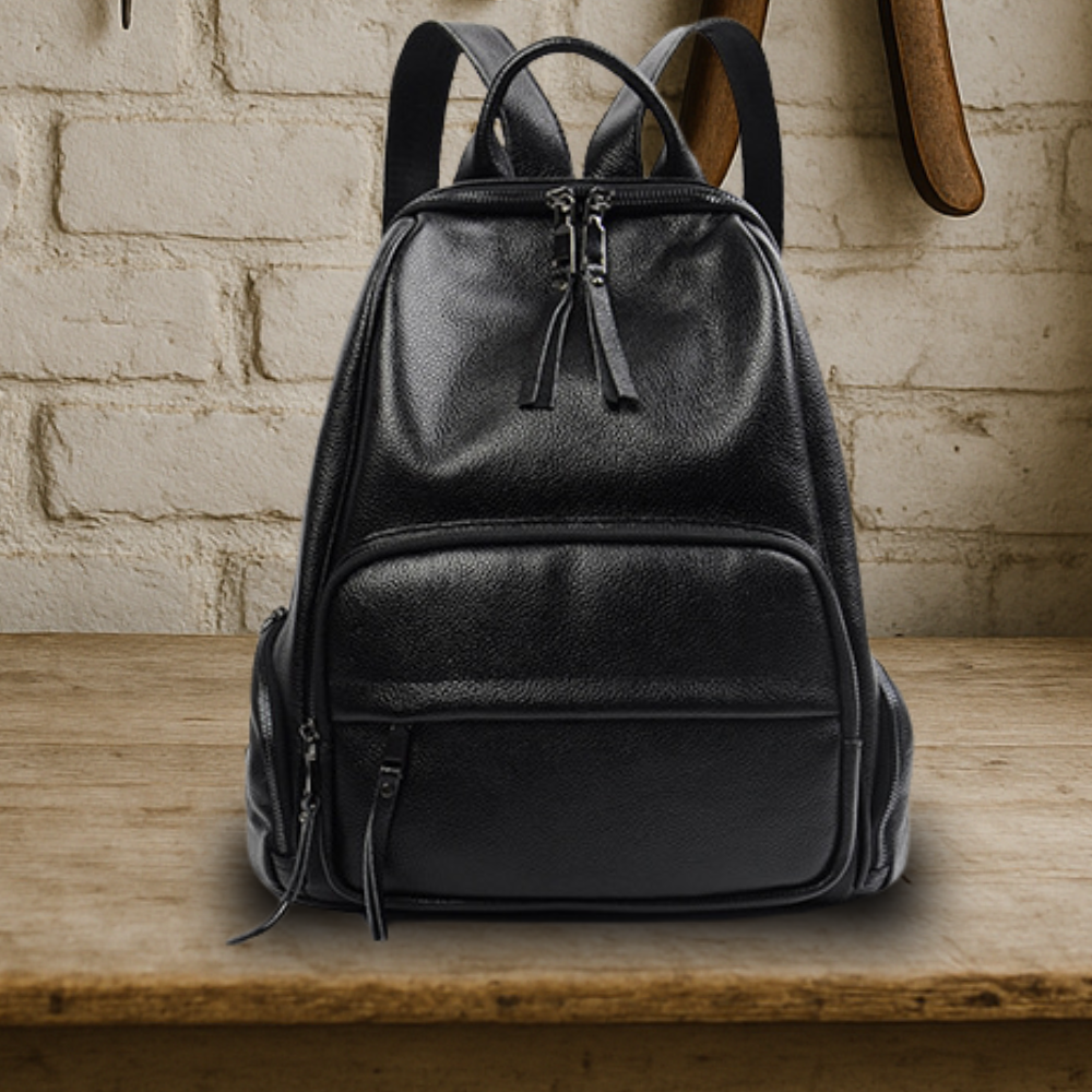 BIKUUL | Klassischer handgefertigter Lederrucksack