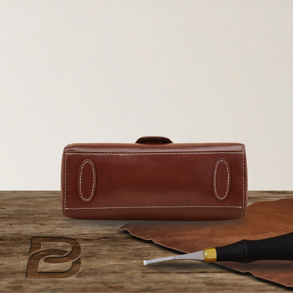 BIKUUL | Premium Vintage Leder Sling Geldbörse