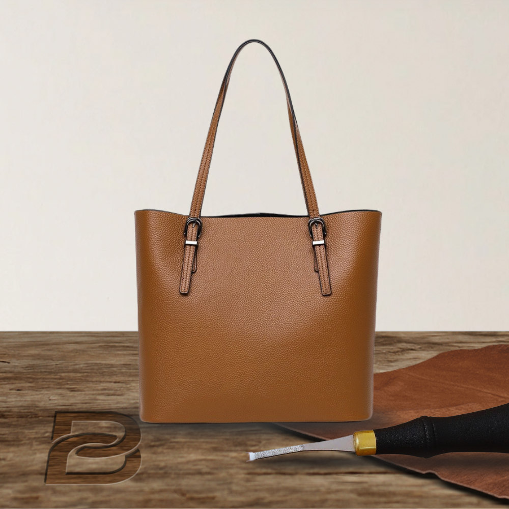 BIKUUL | Klassische und elegante Tote Bag aus Leder