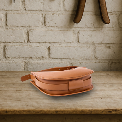 BIKUUL | Classic Curve Leder Umhängetasche