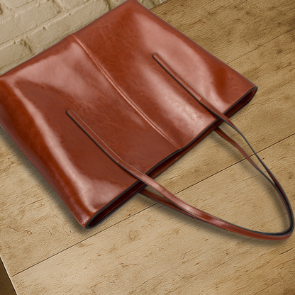 BIKUUL | Shoppertasche aus klassischem Glattleder