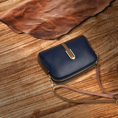 BIKUUL | Premium Leder Sling Geldbörse