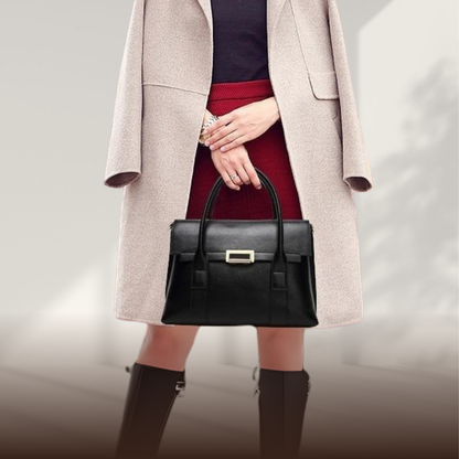 BIKUUL | Echtes Leder Schloss Schnalle Tasche