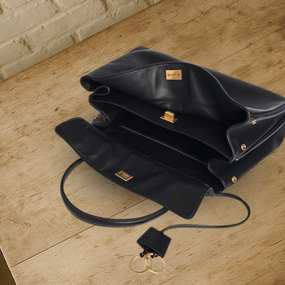 BIKUUL | Classic Premium Schwarz Handtasche