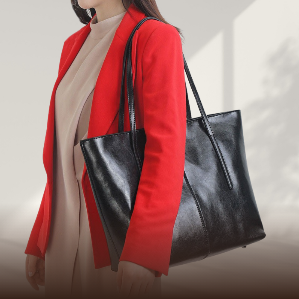 BIKUUL | Shoppertasche aus klassischem Glattleder