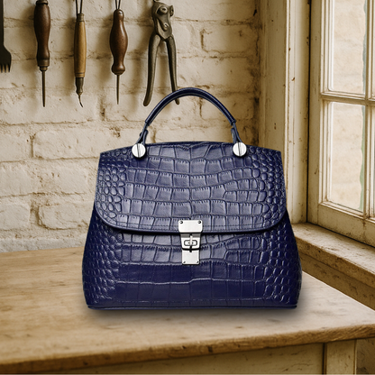 BIKUUL |  Elegante Handtasche aus strukturiertem Leder