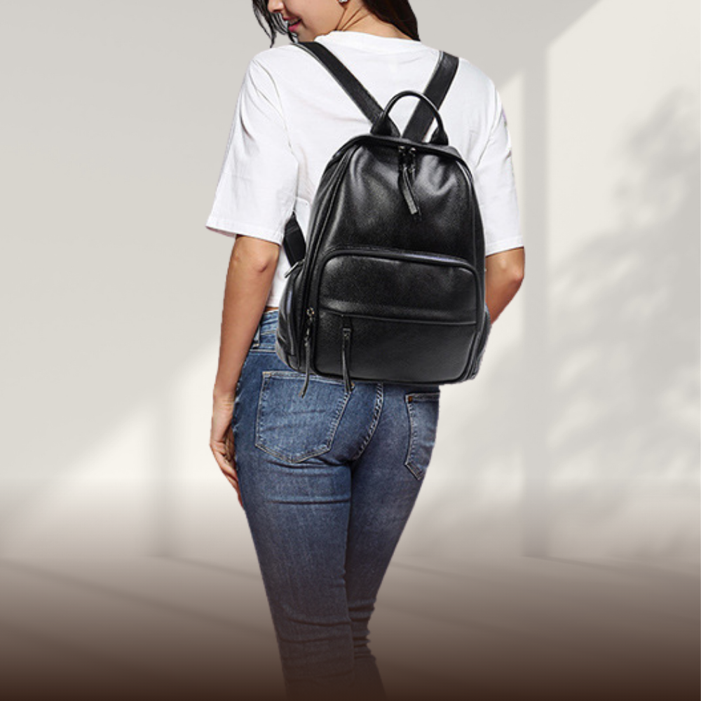 BIKUUL | Klassischer handgefertigter Lederrucksack