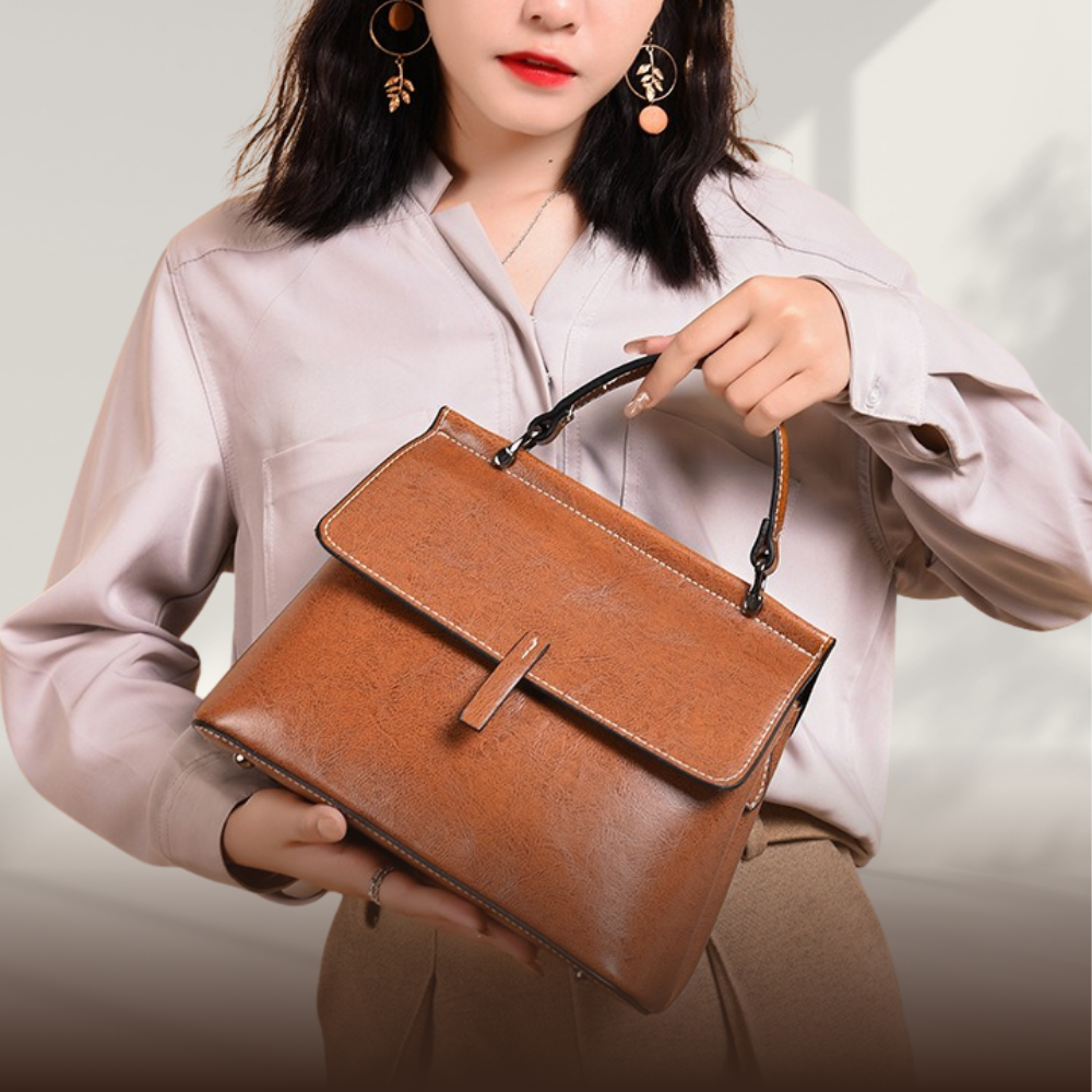 BIKUUL | Eleganter Schulranzen aus Glattleder