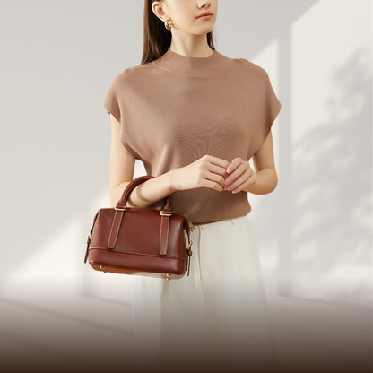BIKUUL | Vintage Leder Mini Umhängetasche