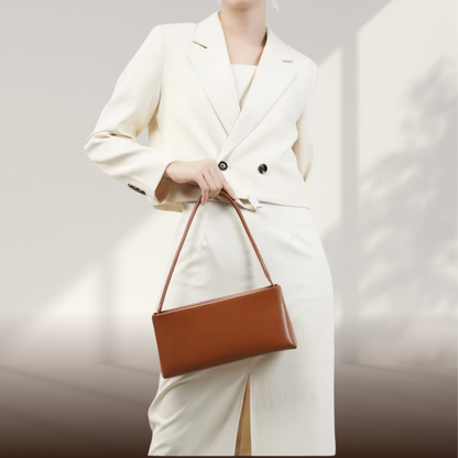 BIKUUL | Minimalistische Chic Leder-Umhängetasche