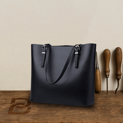 BIKUUL | Klassische und elegante Tote Bag aus Leder