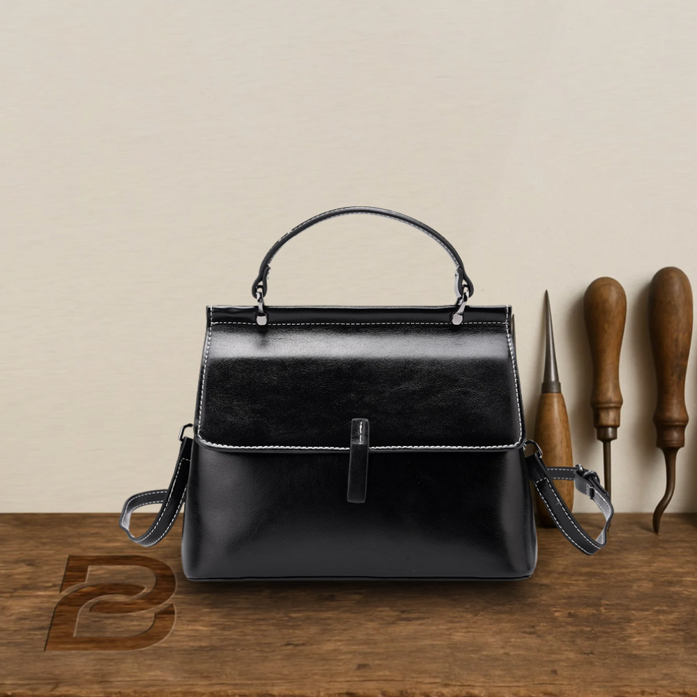 BIKUUL | Eleganter Schulranzen aus Glattleder