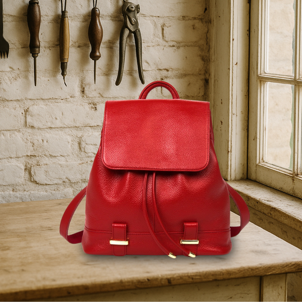 BIKUUL | Moderner Vollnarbenleder-Rucksack