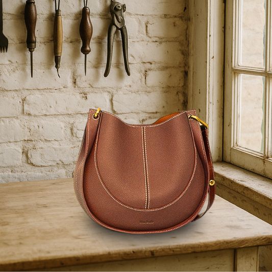 BIKUUL | Crossbody aus weichem, gemustertem Leder