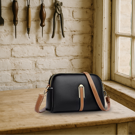BIKUUL | Premium Leder Sling Geldbörse