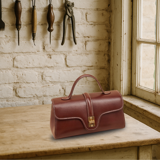 BIKUUL | Premium Vintage Leder Sling Geldbörse