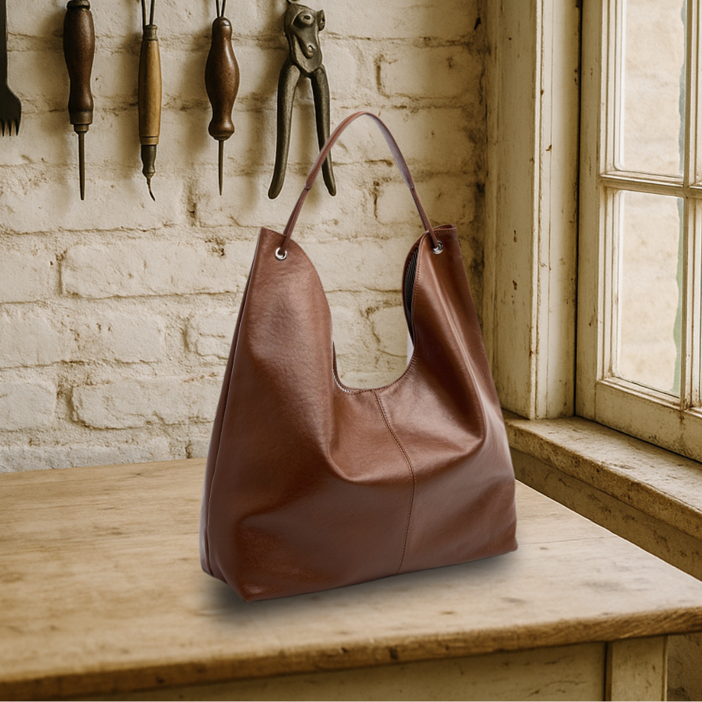 BIKUUL | Vielseitige Ein-Schulter-Tasche aus Leder