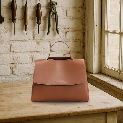 BIKUUL | Minimalistische klassische Ledertasche